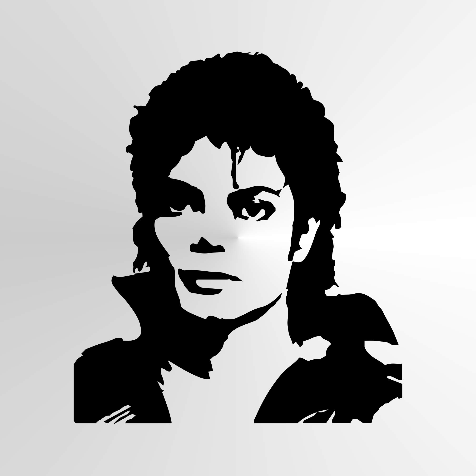Michael Jackson Reusable Stencil A3 A4 A5 and Bigger Sizes
